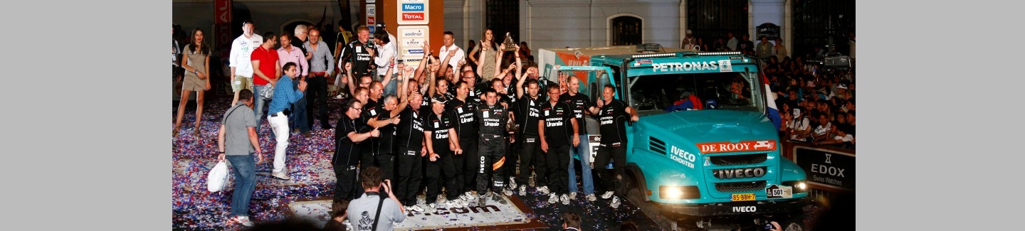 Dakar 2014: De Rooy al secondo posto. Tre i veicoli Iveco nella top ten